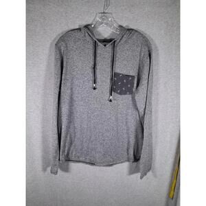 Brooklyn Cloth The Marl Hoodie Large Flamingo Pocket